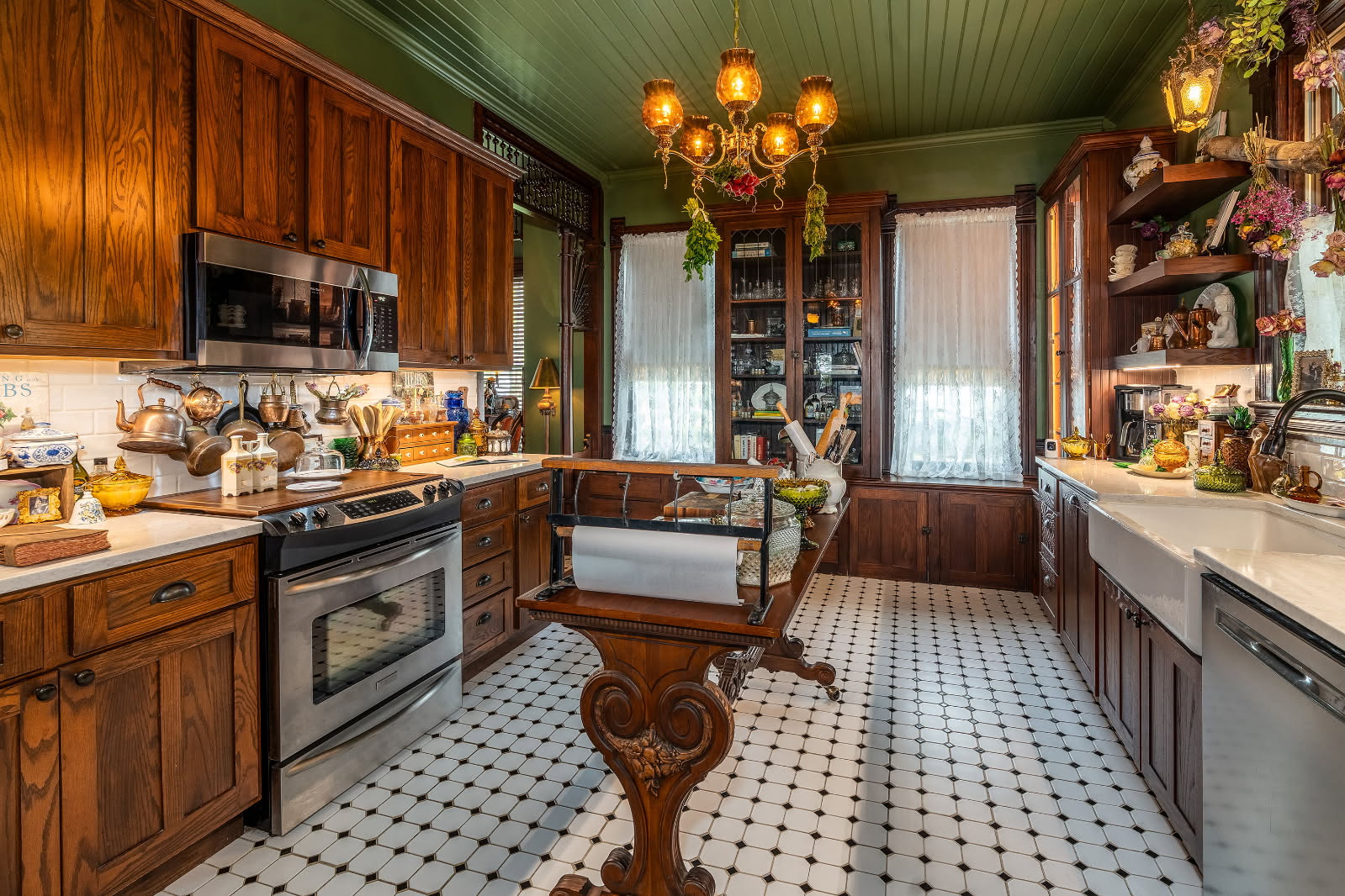 Vintage kitchen with modern upgrades